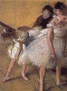 Edgar Degas Dance practising oil painting reproduction